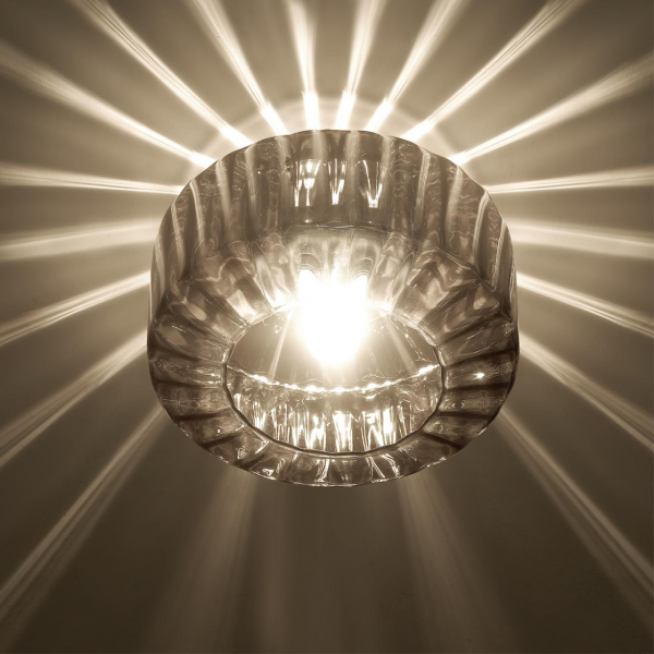 4746/1C PENDANT ODL21 365 дымчатый/черный Светильник потолочный E27 1*60W BINGA, изображение 4