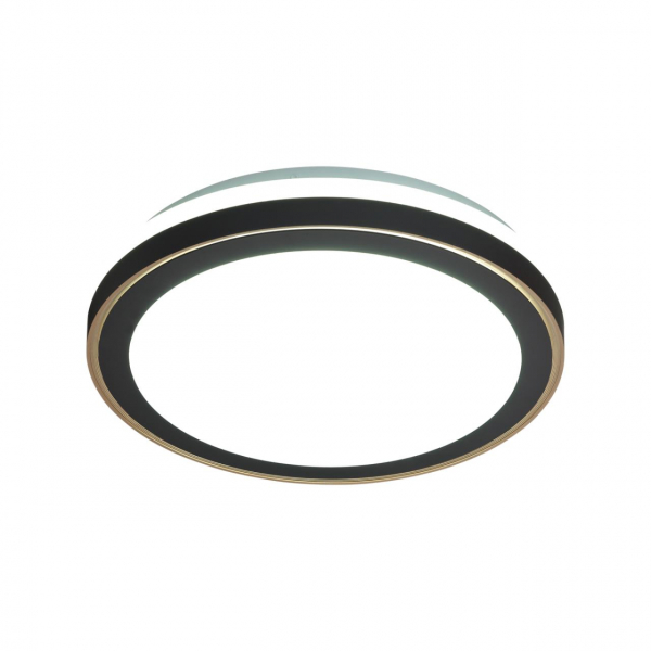 7620/DL PALE SN 109 Светильник пластик/черный/медный LED 48Вт 3000-6300K D390 IP43 пульт ДУ AKUNA, изображение 3