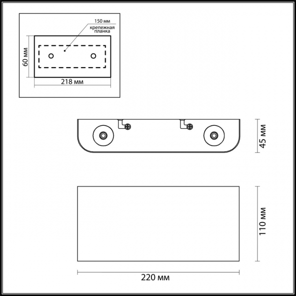 Бра 3893/4WL MAGNUM золото LED 4W 3000K, изображение 5