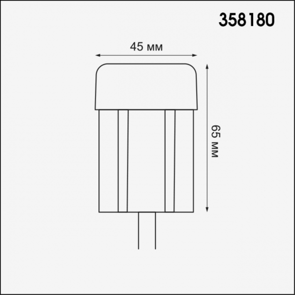 358180 STREET NT19 392 белый Ландшафтный светильник IP65 LED 4000K 3W 100-240V NOKTA, изображение 5