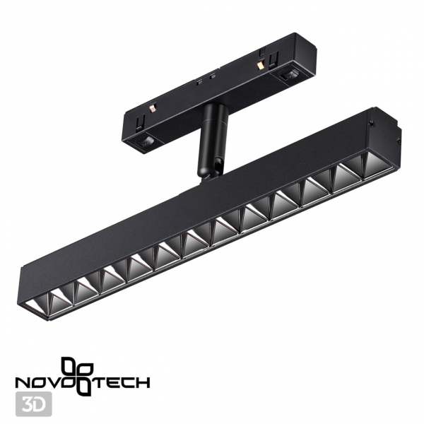 358610 SHINO NT21 045 черный Трековый светильник для низковольного шинопровода IP20 LED 4000K 12W 48V FLUM, изображение 6