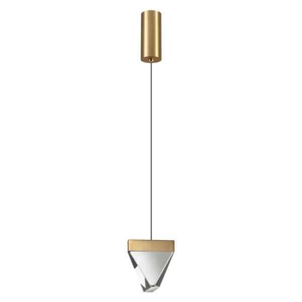 6678/5L L-VISION ODL24 205 Подвесной светильник латунь/металл/хрусталь IP20 LED 5W 320Лм 4000K RAY