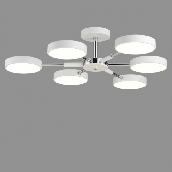 Люстра 5659/99CL MIKA бел LED 108W 3000-6000K, изображение 2