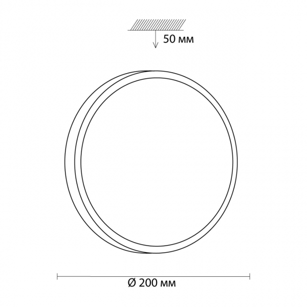 3014/AL MINI SN 158 Светильник пластик/белый LED 12Вт 4000K D200 IP43 SMALLI, изображение 4