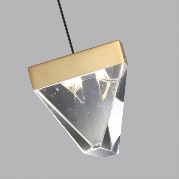 6678/5L L-VISION ODL24 205 Подвесной светильник латунь/металл/хрусталь IP20 LED 5W 320Лм 4000K RAY, изображение 4