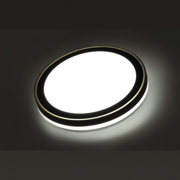 7620/DL PALE SN 109 Светильник пластик/черный/медный LED 48Вт 3000-6300K D390 IP43 пульт ДУ AKUNA, изображение 5