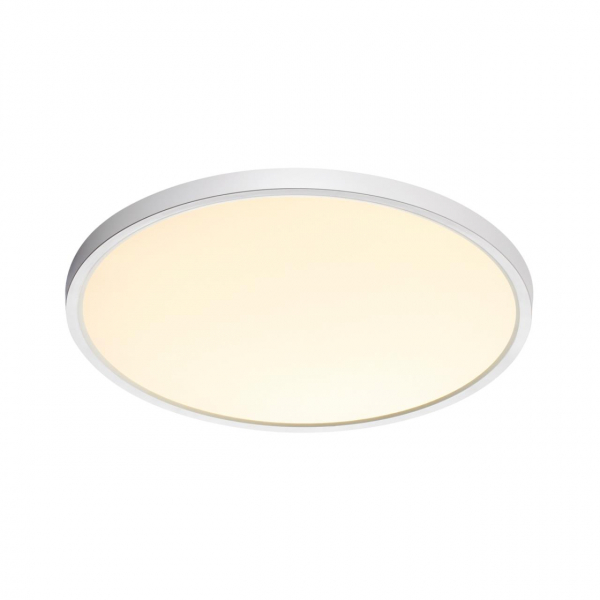 7659/32L MITRA LED SN 52 Светильник пластик/белый LED 32Вт 3000/4000K D400 IP40 ALFA WHITE, изображение 6