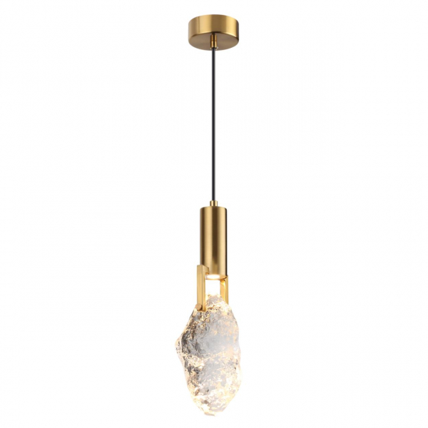 4372/5L MIDCENT ODL23 207 античная бронза/металл/стекло Подвесной св-к IP20 LED 5W 200Лм 3000K LIA, изображение 2
