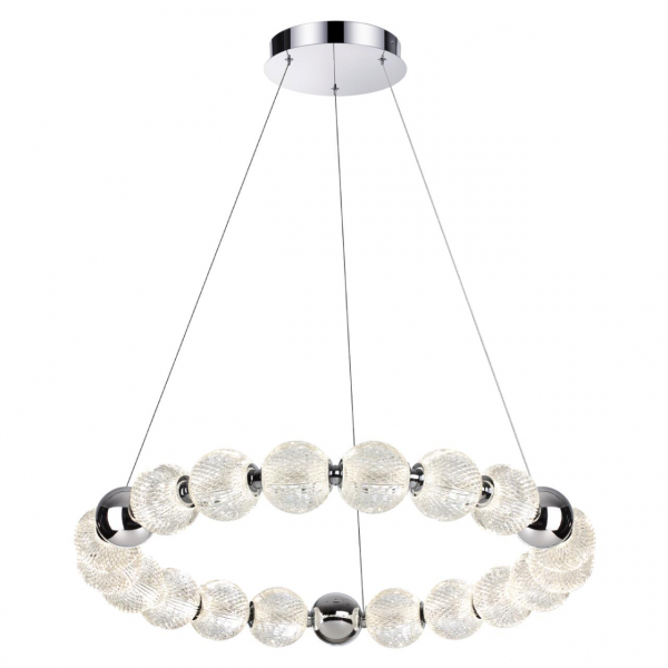 5007/60L L-VISION ODL24 463 хром/металл/акрил Люстра LED 60W 4000K 4987лм CRYSTAL, изображение 2
