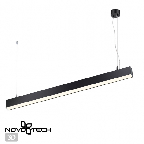 Подвес 358868 ITER LED 4000K 30W черный, изображение 5