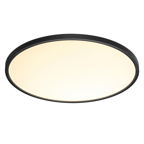 7660/48L MITRA LED SN 54 Светильник пластик/белый/черный LED 48Вт 3000/4000K D600 IP40 ALFA BLACK, изображение 6