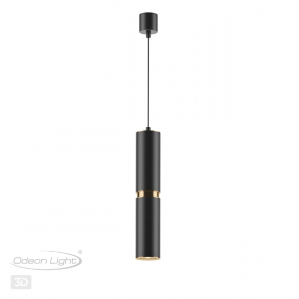 Подвес 4742/5L AFRA черный/золотой 1*GU10, изображение 4