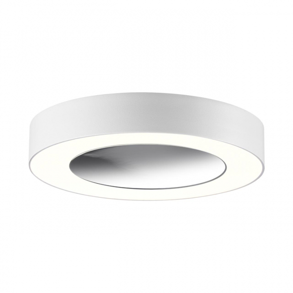 359276 OVER NT23 192 белый Светильник накладной светодиодный IP20 LED 18W 85-265V 1350Лм 3000К MIRROR, изображение 2