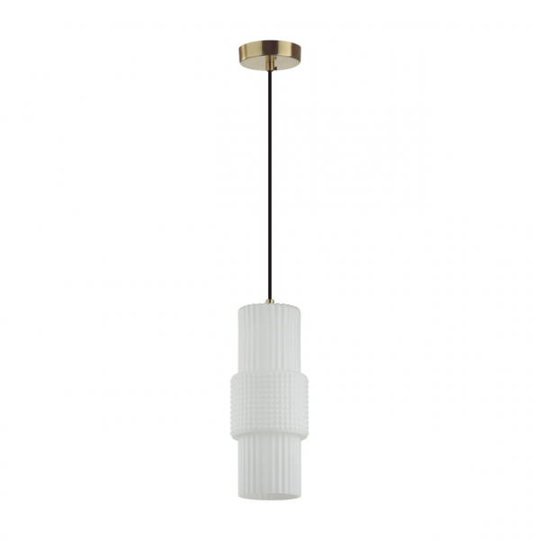 5020/1 MODERN ODL23 335 бронзовый/белый матовый металл/стекло Подвес E14 1*40W PIMPA