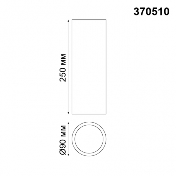 370510 KONST NT19 132 серый Накладной светильник IP20 GU10 50W 220-240V LEGIO, изображение 3