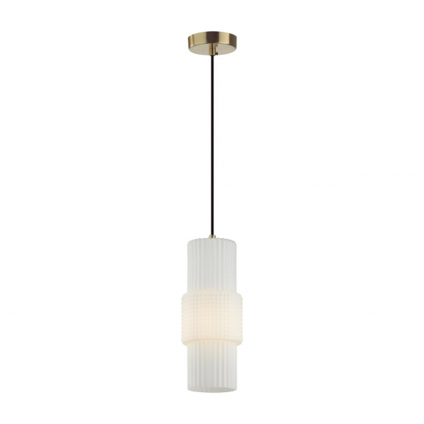 5020/1 MODERN ODL23 335 бронзовый/белый матовый металл/стекло Подвес E14 1*40W PIMPA, изображение 2