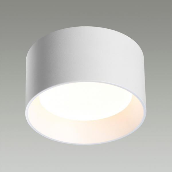 6622/10CL HIGHTECH ODL24 277 белый/металл/акрил Потолочный светильник IP20 LED 10W 3000K 220V OBEN, изображение 3