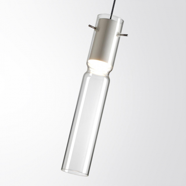 5058/5LB PENDANT ODL24 323 белый/прозрачный/металл/стекло Подвес LED 5W 3000K SCROW, изображение 4