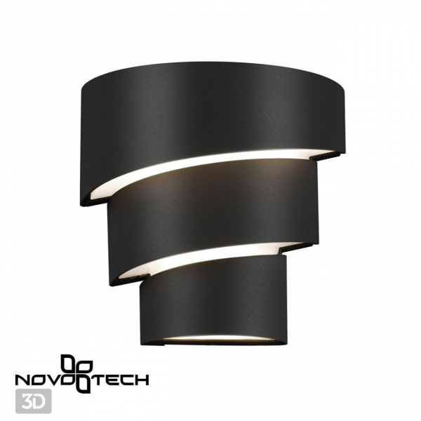 359197 STREET NT23 361 черный Светильник ландшафтный светодиодный IP54 LED 12W 220-240V 4000K 720Лм STRAIT, изображение 6