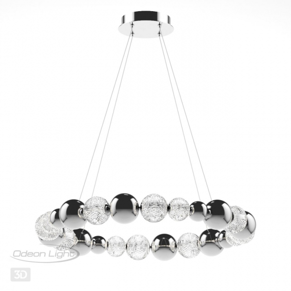 5007/45L L-VISION ODL23 463 хром/прозрачный/металл/акрил Люстра LED 45W 4000K 2300Лм CRYSTAL, изображение 5
