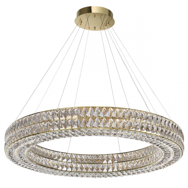 4926/98L L-VISION ODL24 477 золото/металл/хрусталь Люстра LED 98W 4000K 5850Лм PANTA