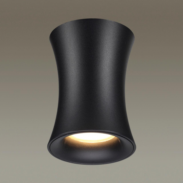 4272/1C HIGHTECH ODL21 247 черный/металл Потолочный светильник IP44 GU10 1*50W ZETTA, изображение 3