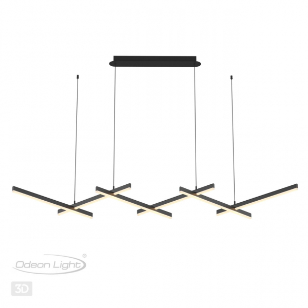 3890/85L L-VISION ODL20 196 черный/металл Подвесной светильник LED 4000K 85W 220V RUDY, изображение 5
