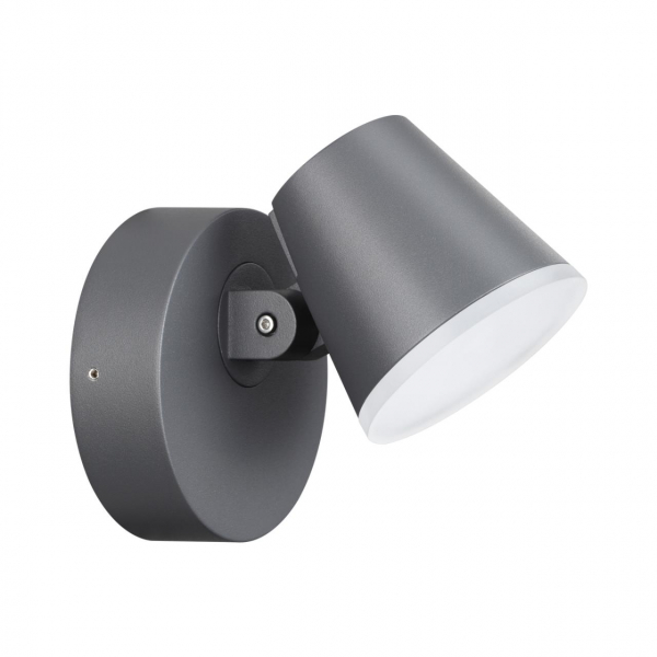 357830 STREET NT18 338 темно-серый Ландшафтный настенный светильник LED 3000К 12W 220-240V KAIMAS, изображение 4