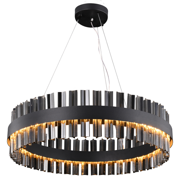 4262-6P, подвесная люстра, D600xH150/1650, LEDx27W, 2160LM, 4000K, included