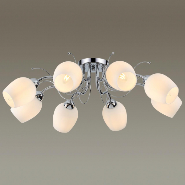 4594/8C COMFI хром Люстра Потолочная E14 8*40W 220V MARCELA., изображение 2