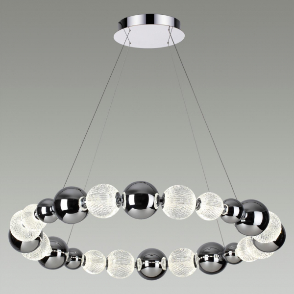 5007/45L L-VISION ODL23 463 хром/прозрачный/металл/акрил Люстра LED 45W 4000K 2300Лм CRYSTAL, изображение 3