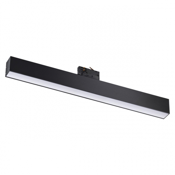 358855 PORT NT22 142 черный Светильник трехфазный трековый светодиодный IP20 LED 4000K 30W 220V ITER, изображение 3