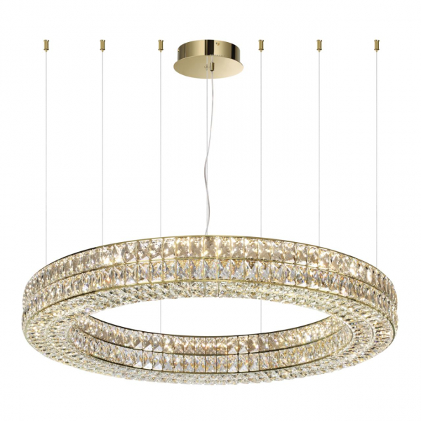 4926/98L L-VISION ODL24 477 золото/металл/хрусталь Люстра LED 98W 4000K 5850Лм PANTA, изображение 6