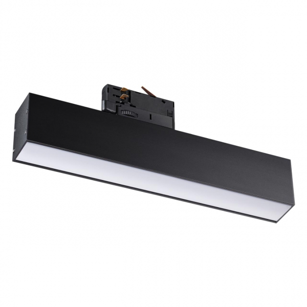 358853 PORT NT22 142 черный Светильник трехфазный трековый светодиодный IP20 LED 4000K 18W 220V ITER, изображение 3