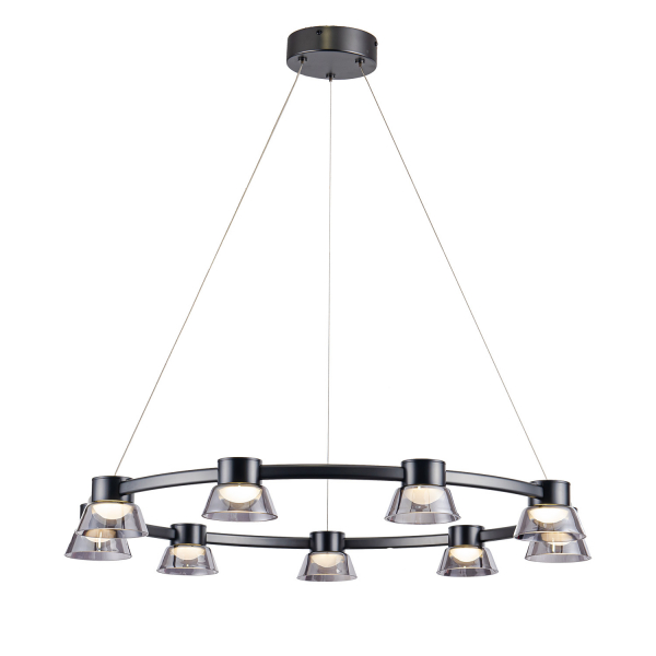 4247-9P, подвесная люстра, D800xH215/1500, LEDx50W, 1080LM, 4000K, included