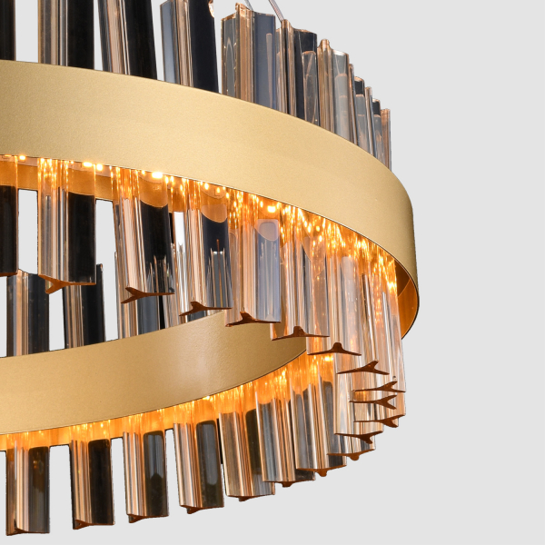 4263-6P, подвесная люстра, D600xH150/1650, LEDx27W, 2160LM, 4000K, included, изображение 3