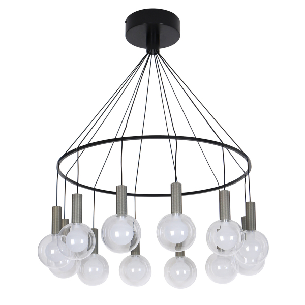 4378-12P, подвесная люстра, D650xH760, LEDx43W, 2795LM, 4000K, included, изображение 2