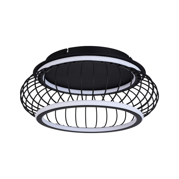 4435-2C, потолочный светильник, D400xH210, LEDx80W, 4300LM, 3000-6000K, included, remote control, изображение 2