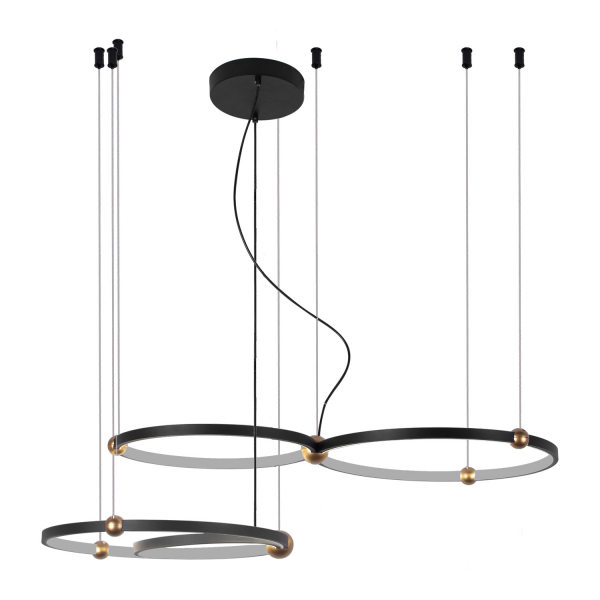 4569-4P, подвесная люстра, L1220xW500xH2000, LEDx70W, 4500LM, 4000K, included, изображение 2