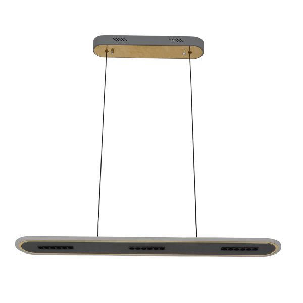 4472-3P, подвесная люстра, L800xW115H1000/1600, LEDx63W, 4600LM, 3000-6500K, included, remote control, изображение 2