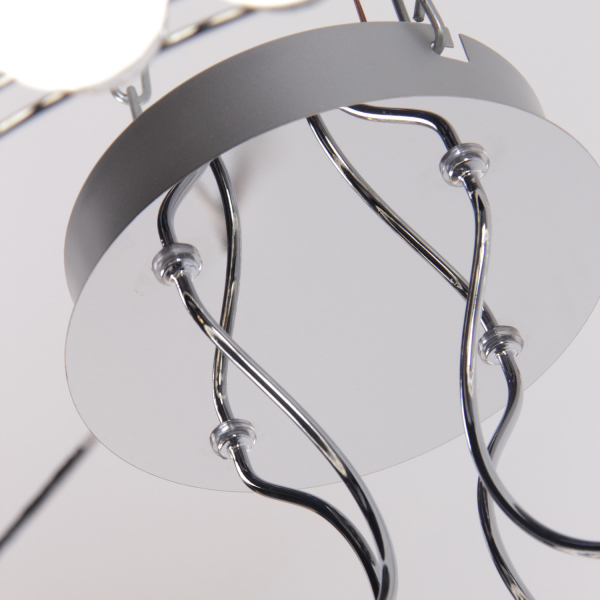 4589-6C, потолочный светильник, D600xH200, LEDx43W, 3400LM, 4000K, included, dimmer, изображение 5