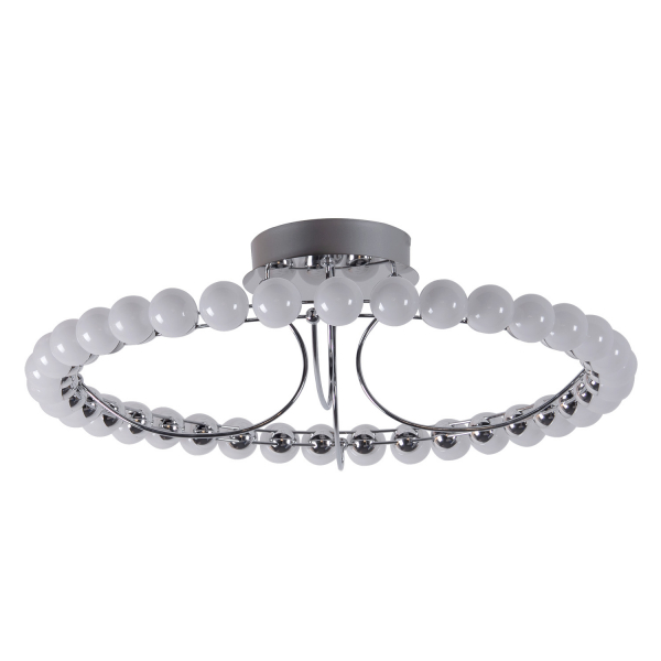 4589-6C, потолочный светильник, D600xH200, LEDx43W, 3400LM, 4000K, included, dimmer, изображение 2