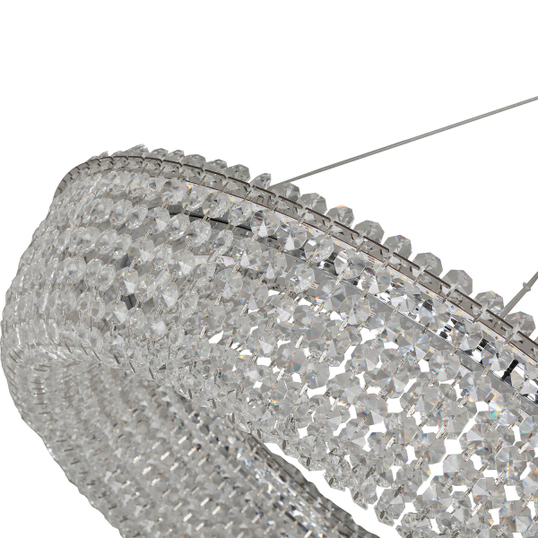4478-7P, подвесная люстра, D700xH145/1200, LEDx60W, 5400LM, 3000K, included, remote control, изображение 3