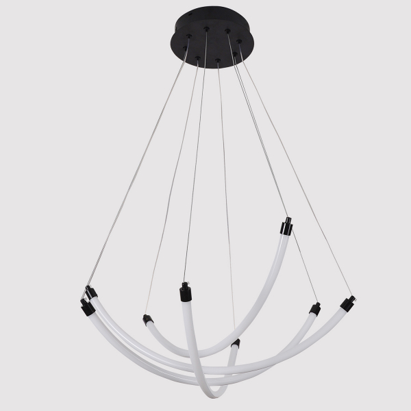 4468-4P, подвесная люстра, D670xH1000/1800, LEDx36W, 3330LM, 3000-6500K, included, remote control, изображение 3