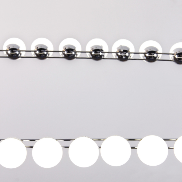 4589-10P, подвесная люстра, L1000xW390xH1585, LEDx48W, 3800LM, 4000K, included, dimmer, изображение 5