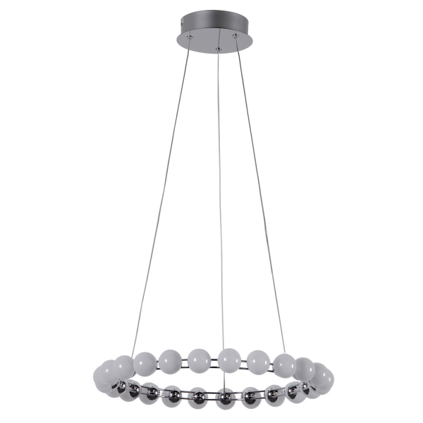 4589-5P, подвесная люстра, D480xH1585, LEDx27W, 2150LM, 4000K, included, dimmer, изображение 2