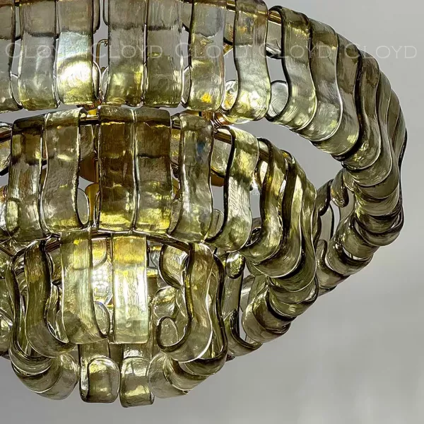 Люстра 11687 NAMASTE лат/зелен 8*E14, изображение 3