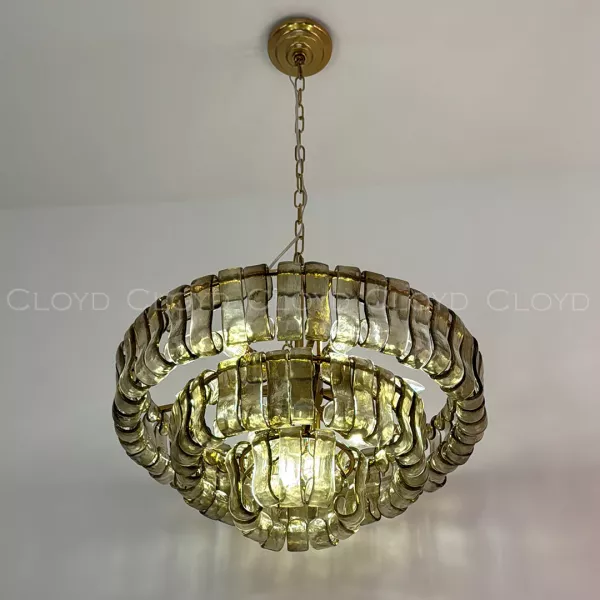 Люстра 11687 NAMASTE лат/зелен 8*E14, изображение 2