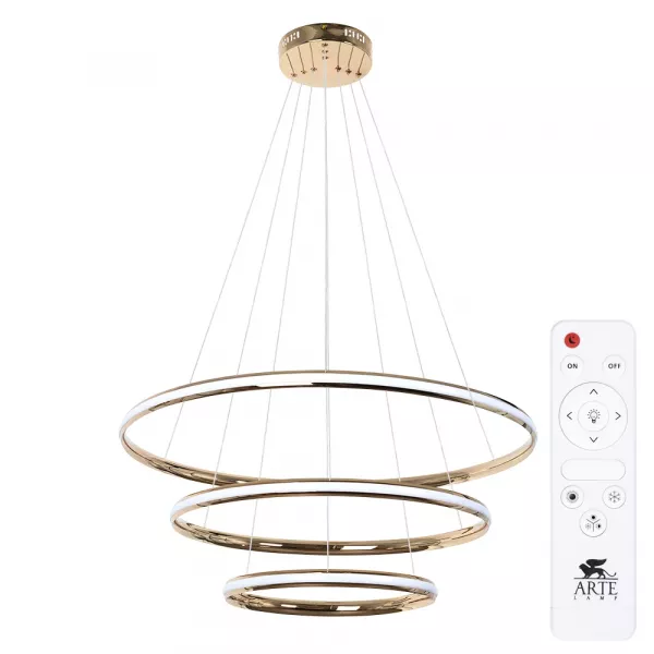 Люстра A2198SP-3GO LED 150W ПДУ