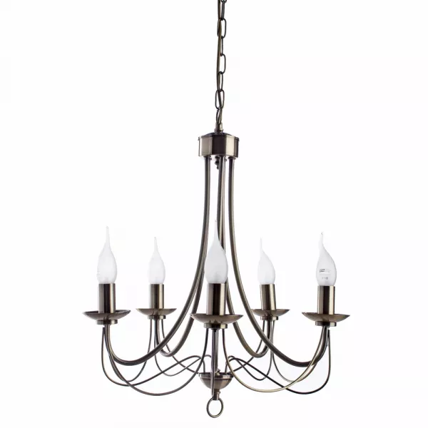 Подвесная люстра Arte Lamp MAYPOLE A6300LM-5AB